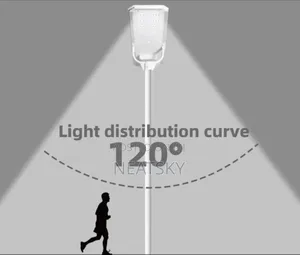 D2-120w All In One High Quality Sensor Street Light