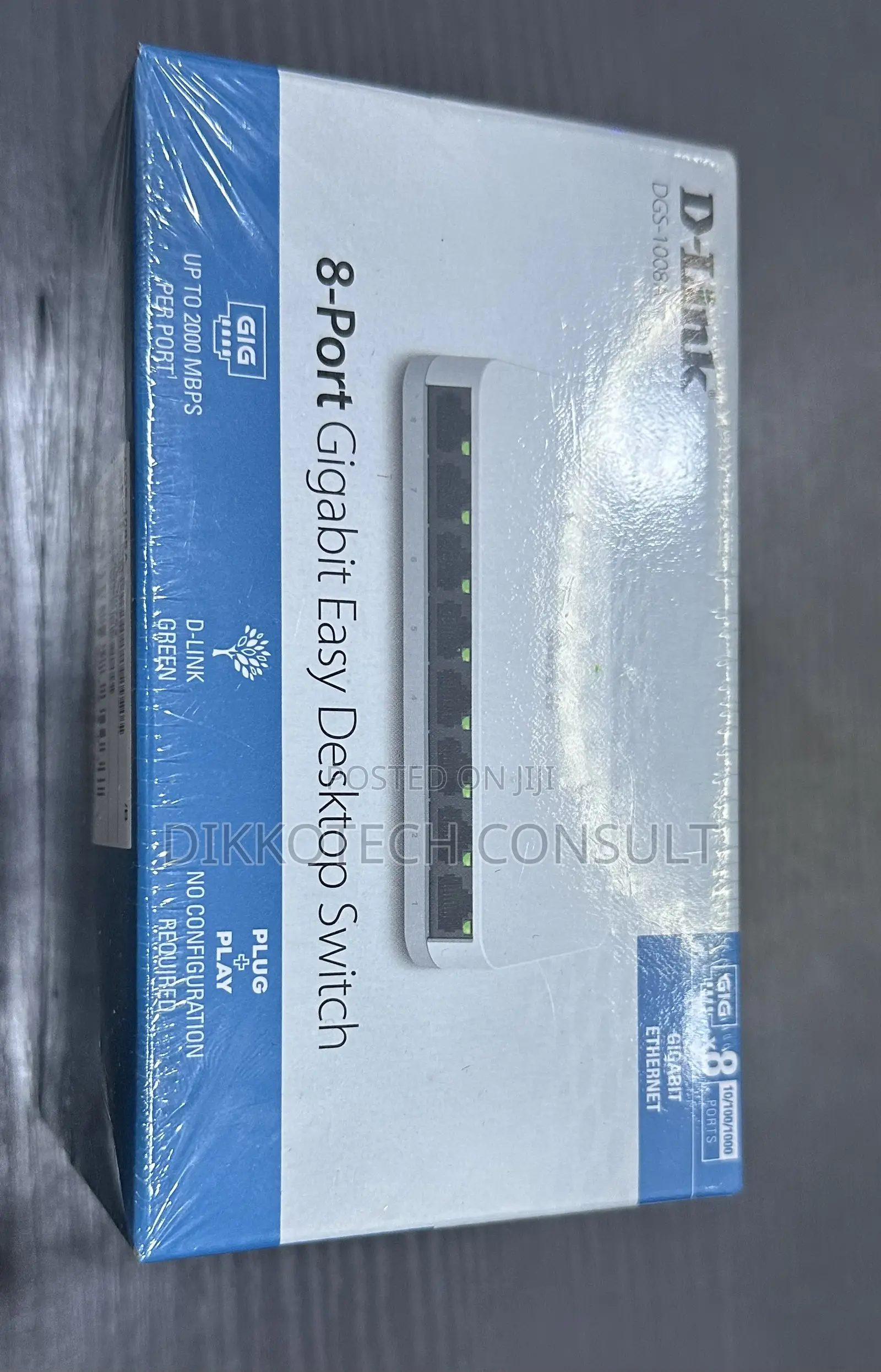 D-Link DGS-1008a – 8-Port Gigabit Desktop Switch