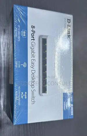 D-Link DGS-1008a – 8-Port Gigabit Desktop Switch