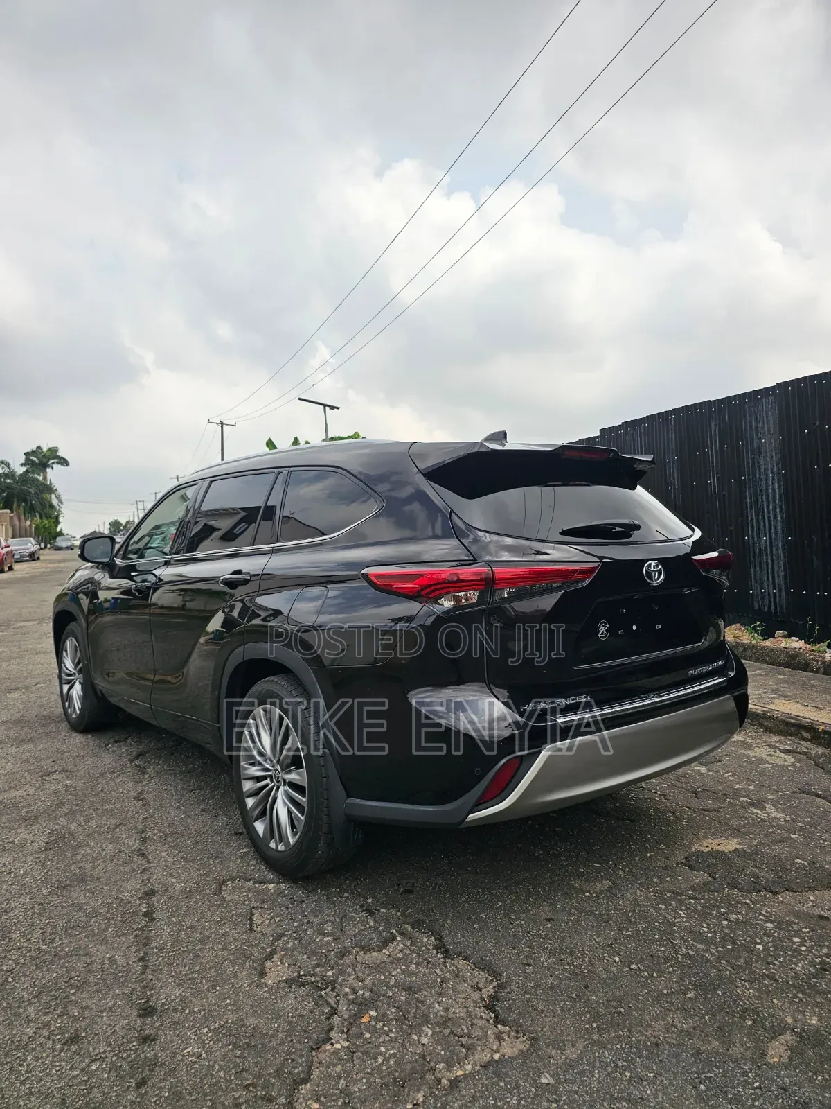 Toyota Highlander Platinum 2021 Black
