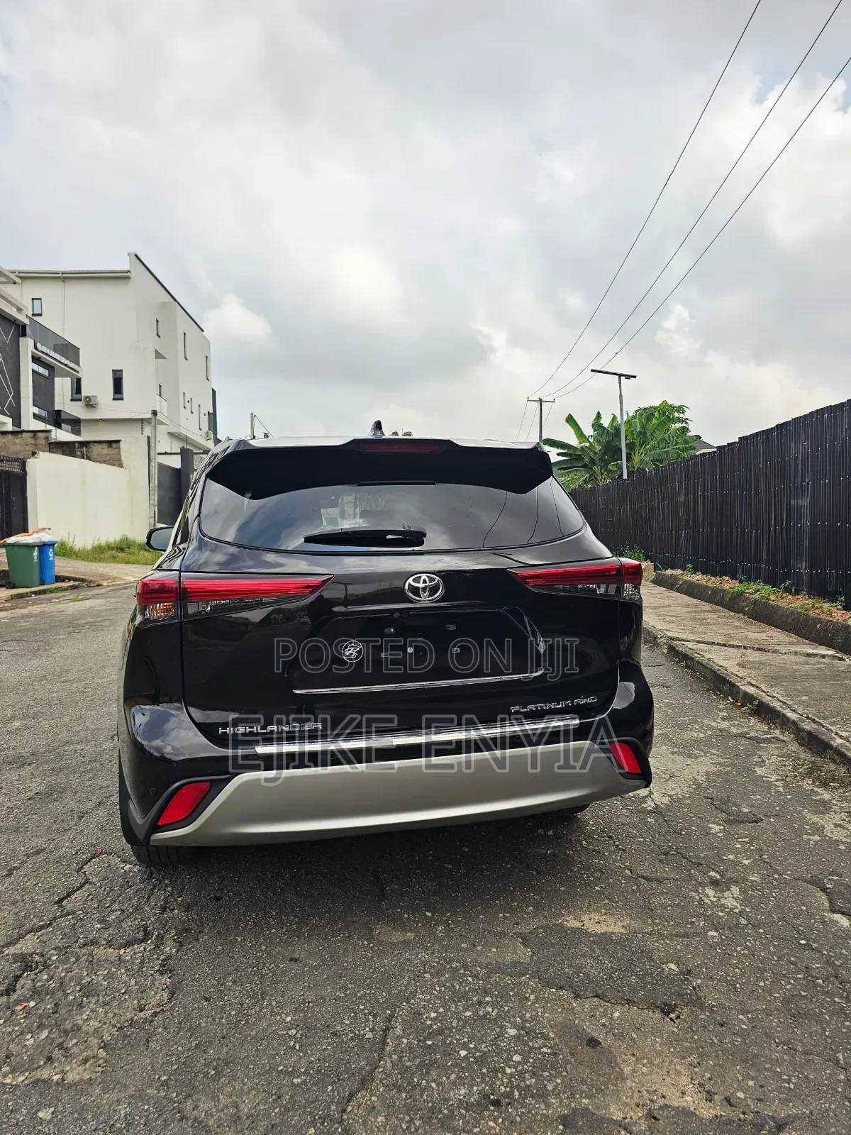Toyota Highlander Platinum 2021 Black
