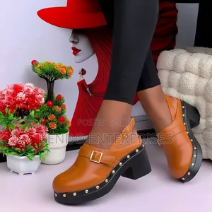 Brown Scroll Quality Shoe