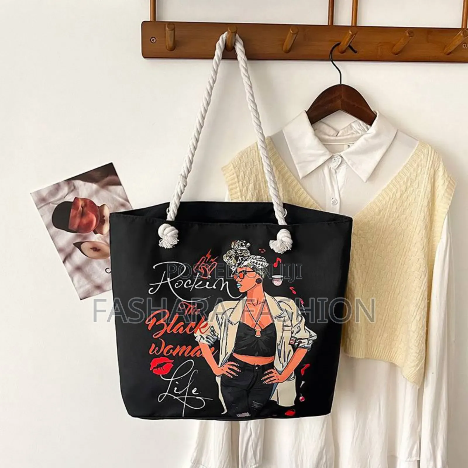 Quality Face Tote Bag
