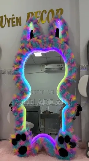 Full Length Mirror With Neon Light