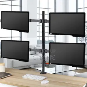 Suptek Quad Monitor Arm for 13"-32" Screens | Monitor Mount