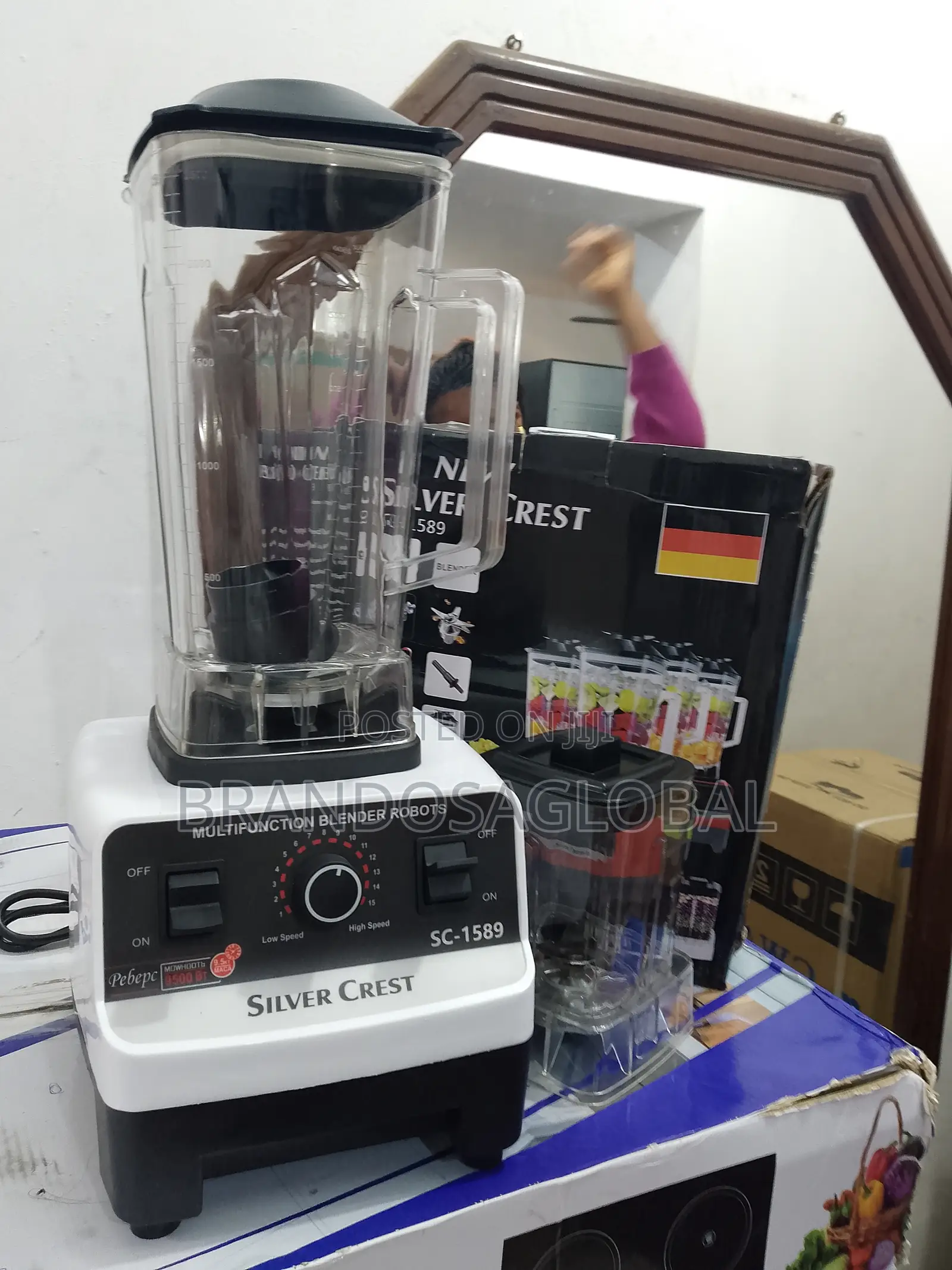 Silver Crest 2l Sc-1589 Thick-Blend Kitchen Machine