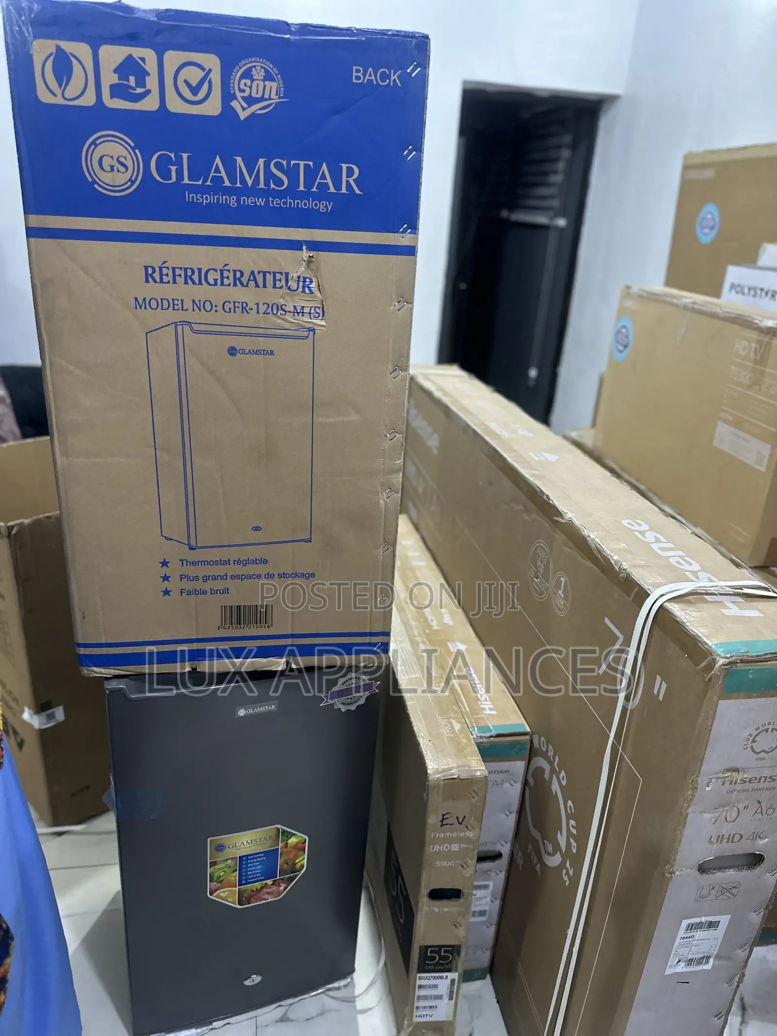 Glamstar 90-Litres Fresh-Cool Single Door Fridge