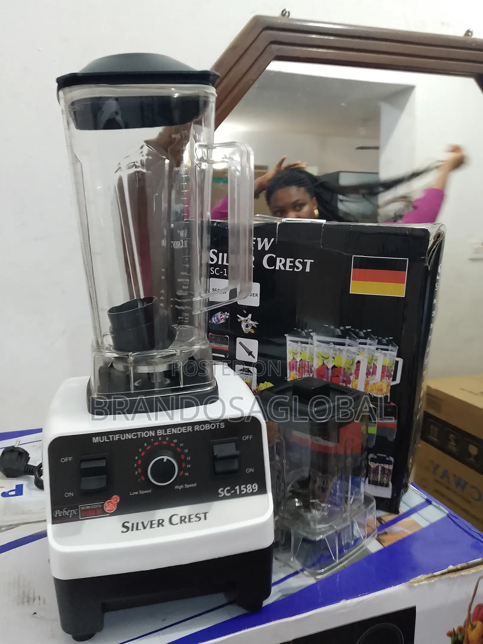 Silver Crest Sc-1589 Premium 2l Household Blender