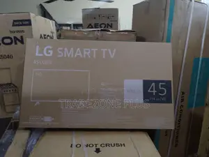 Lg 45inches Tv “Bigger Screen, Brighter Life.”
