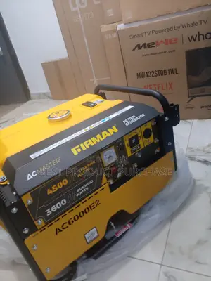 New Firman Ac6000e2 3.5kva Generator With Key Start – Sealed Pack