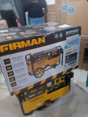 Brand New Firman Ac6000e2 3.5kva (Key Start) Full Copper Coil