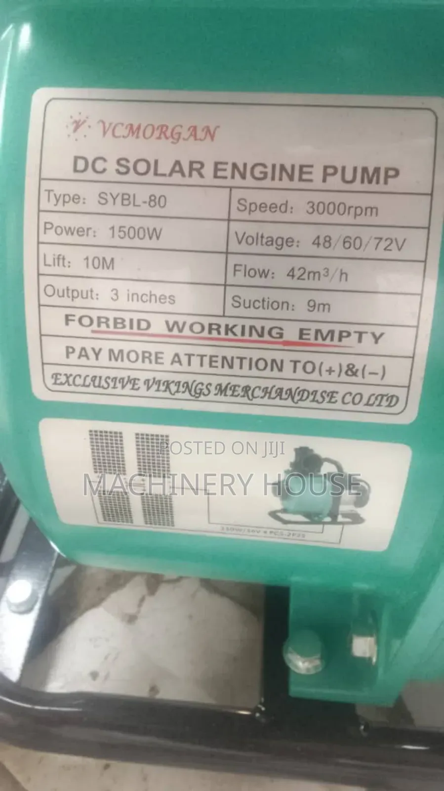 Solar Irrigation Water Pump