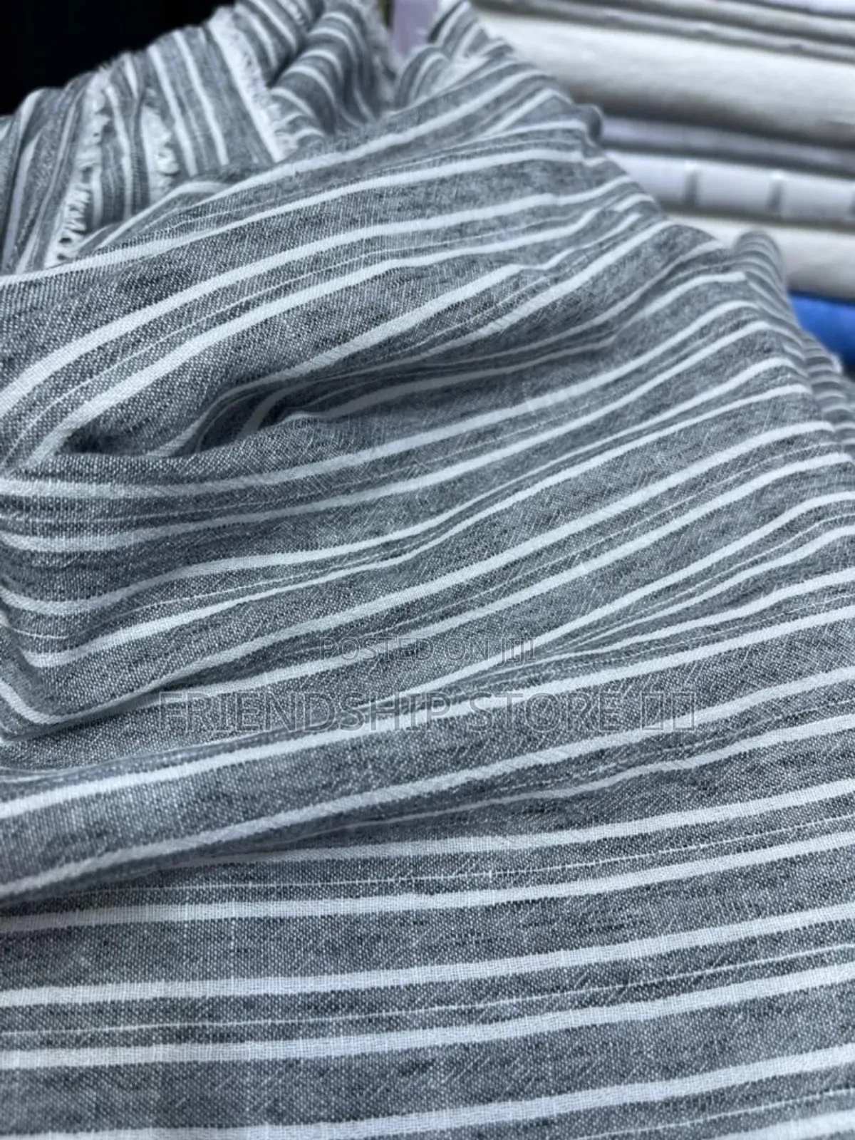 Stripes Linen Materials (A Yard)