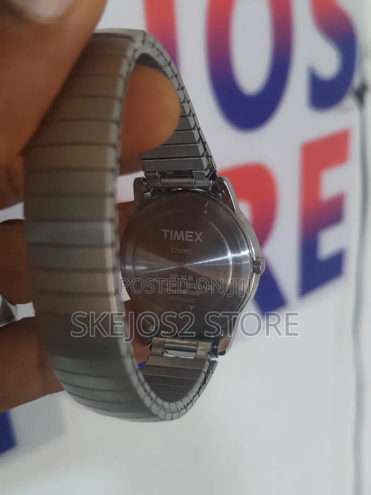 Timex Indiglo Easy Reader Expansion Band Watch