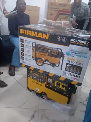 New Arrival Firman Ac6000e2 3.5kva 100% Copper Generator