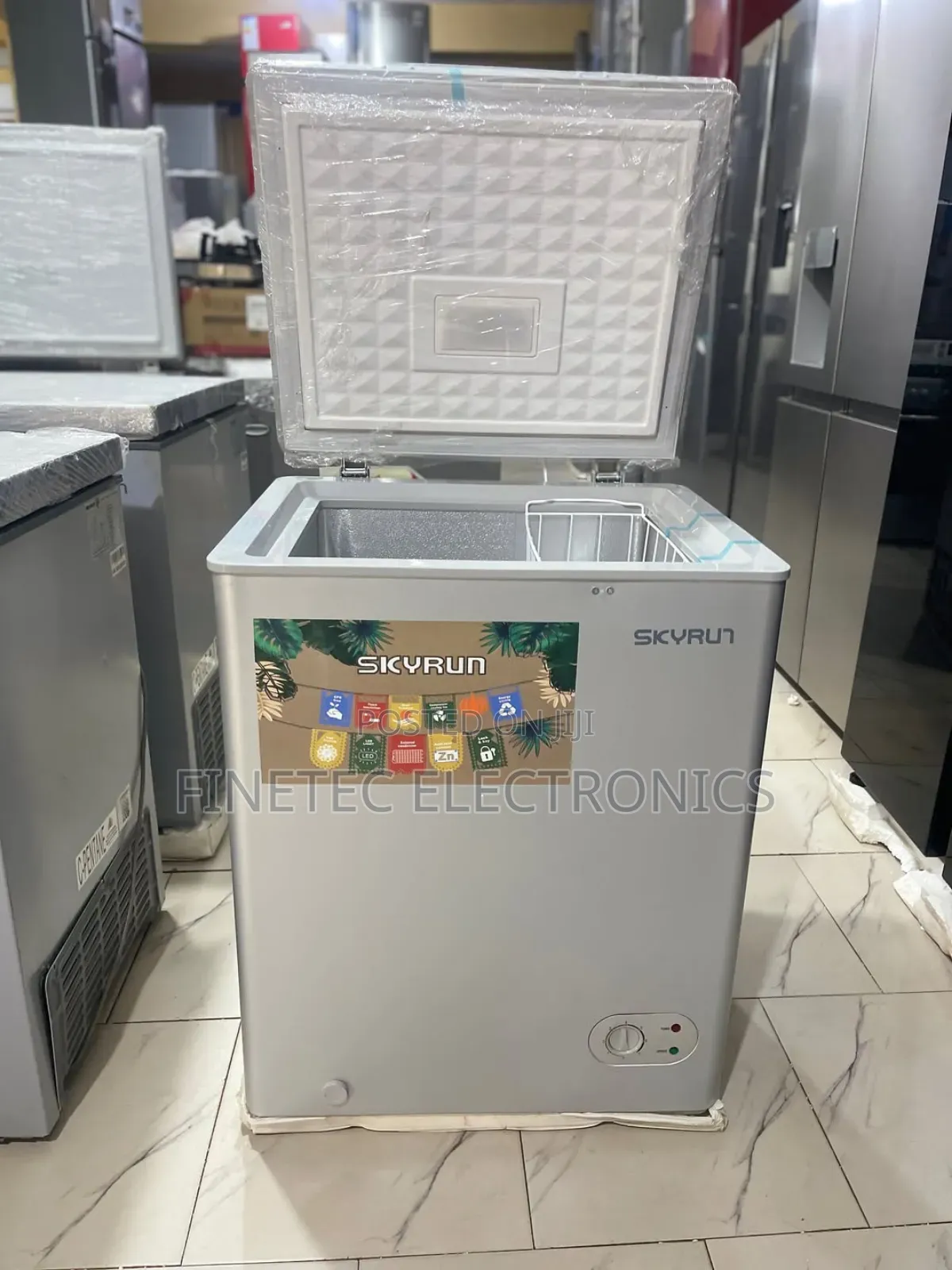 Skyrun Chest Freezer, 100l