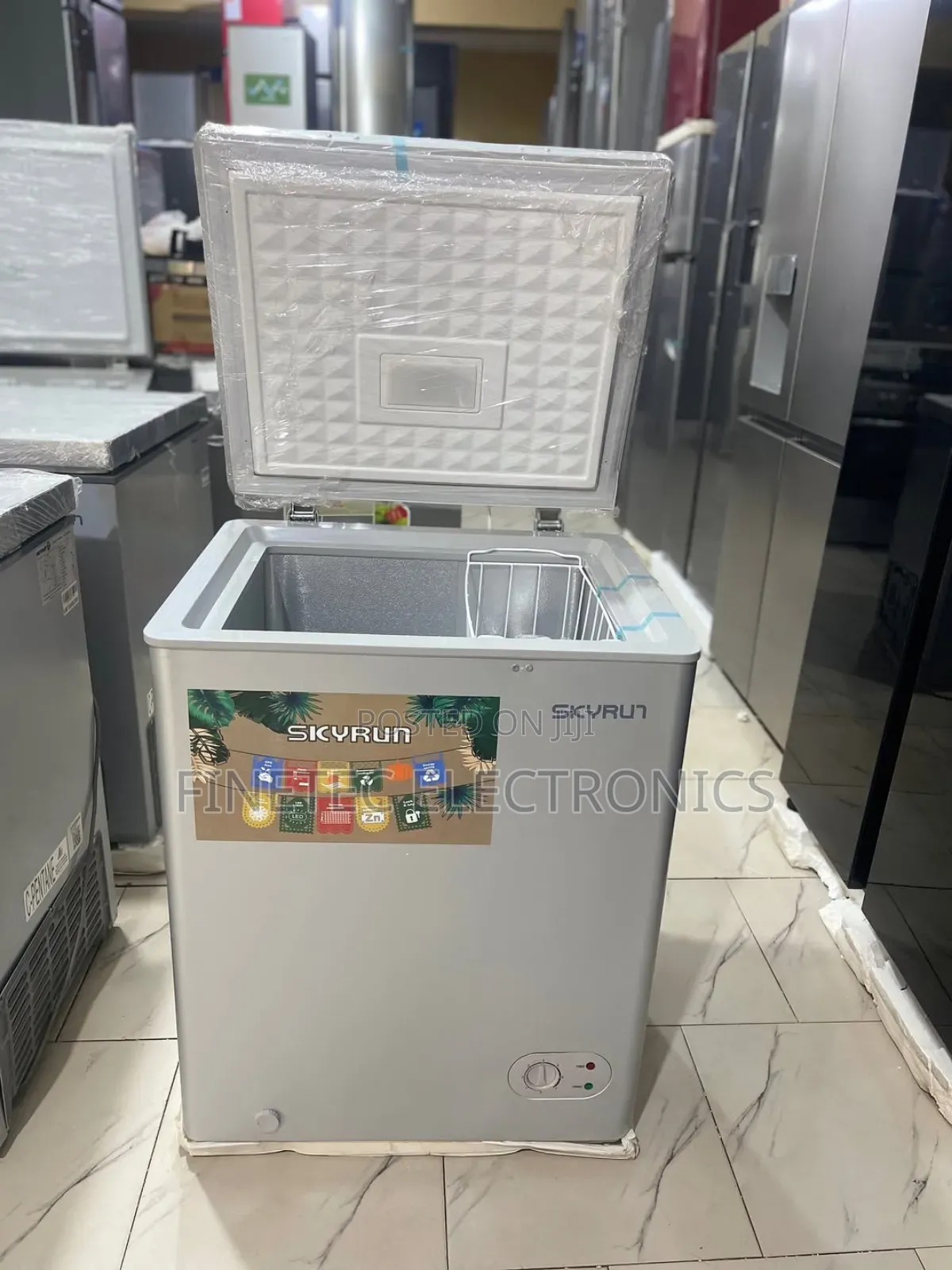 Skyrun Chest Freezer, 100l