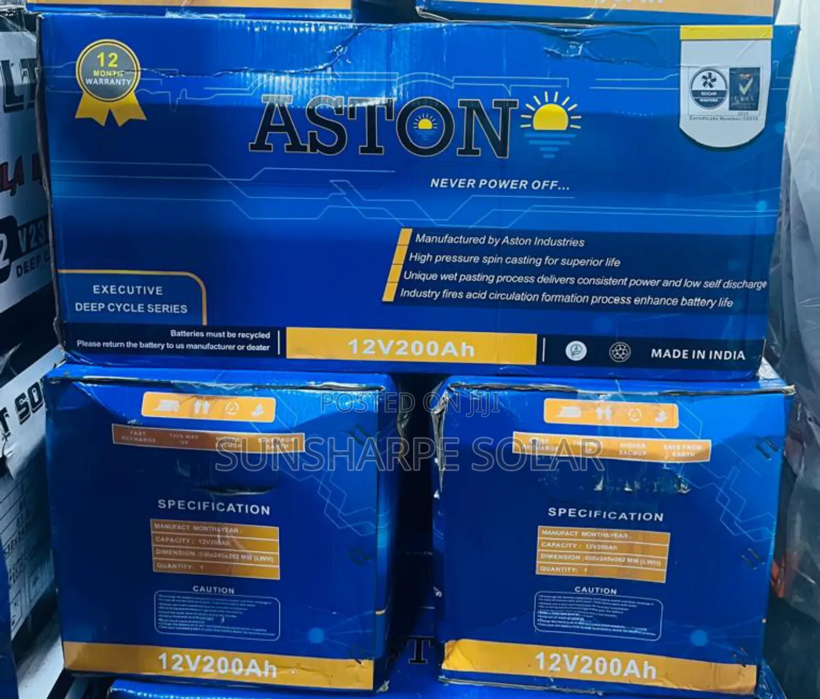 200a Aston Deep Cycle Battery