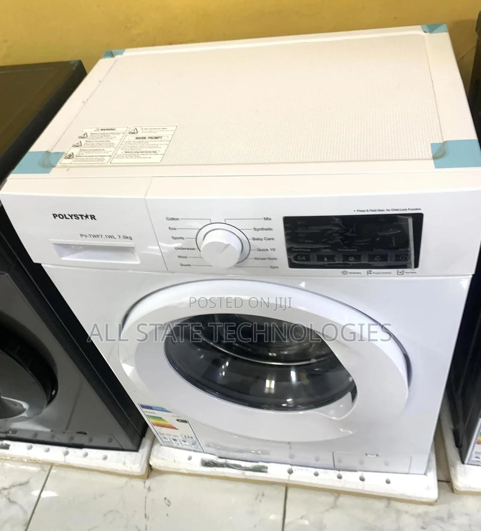 Pv.Twf7.Lwl Polystar 6kg Front Load Laundry Machine