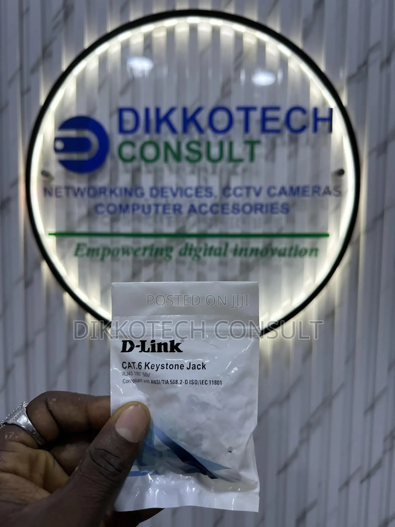 D-Link Keystone Jack – Cat6 Network Module