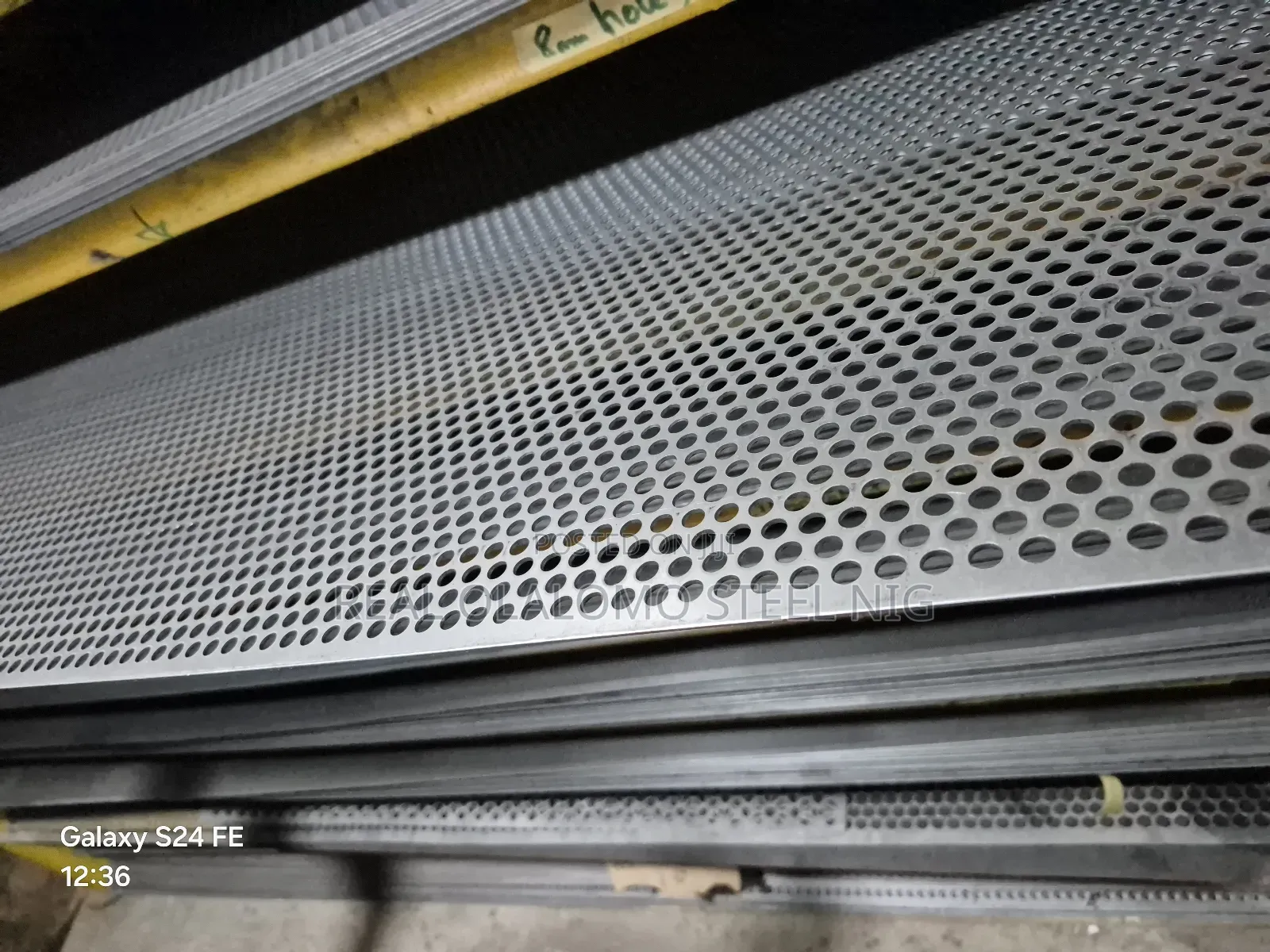 Perforated Plate Galvanized