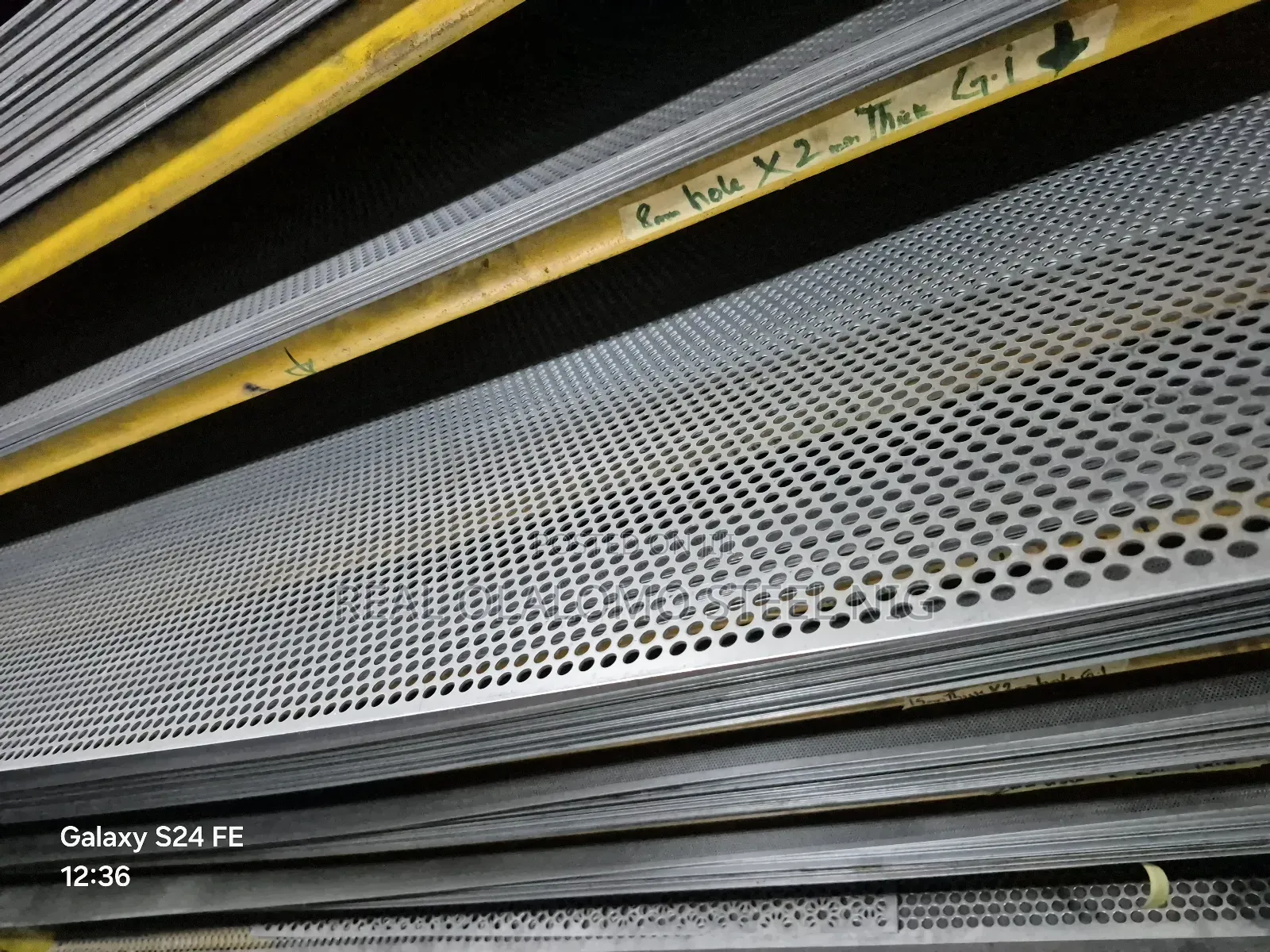 Perforated Plate Galvanized