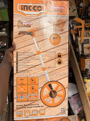 Ingco Digital Measuring Wheel (99,999.9)Meter