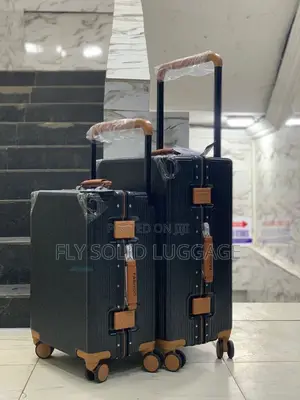 Luxury Set of 2 Aluminum Luggage Traveling Box