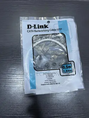 D-link Cat6 Patch Cable – 0.5m