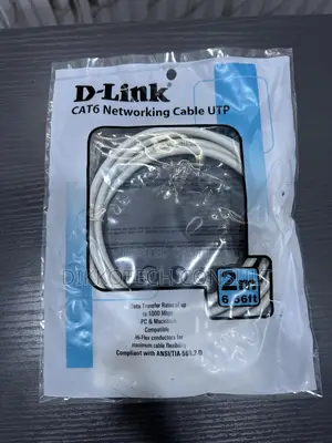 D-Link Cat6 Patch Cable – 2m