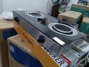 Qasa Pro-Grade Double Gas Cooker
