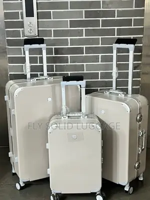 Set of 3 Aluminum Luggage Traveling Box