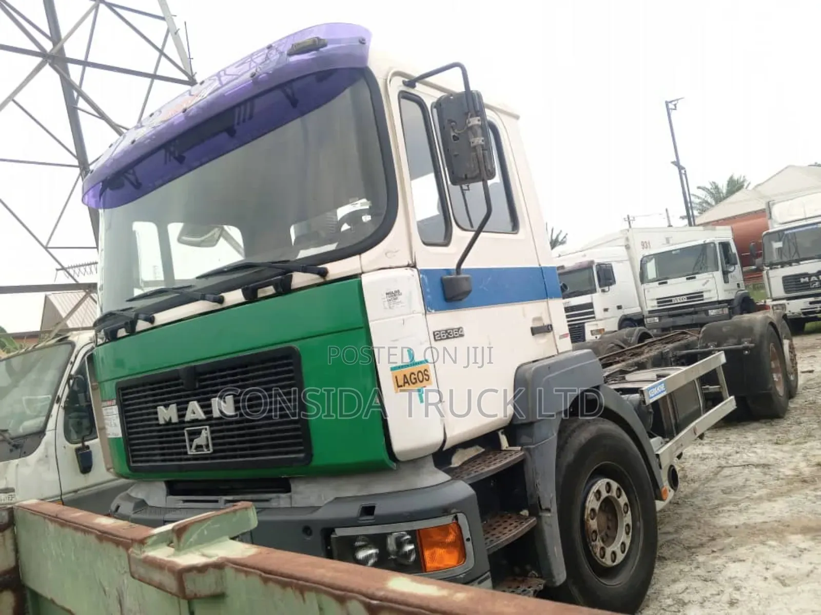 Man Tga Diesel Truck 1998