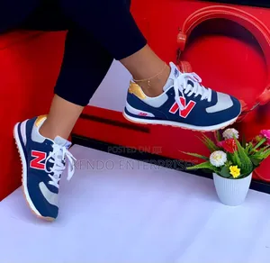 Blue N White New Design Sneakers