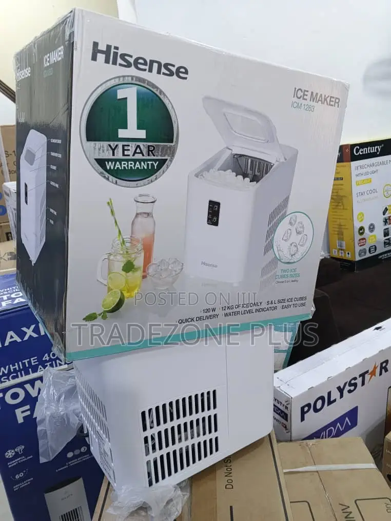 Refreshment Starts With Hisense Ice Maker Icm1263