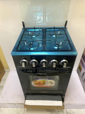 Durable Polystar 4-Gas Burner Cooker With Oven – Pv-8555g4a