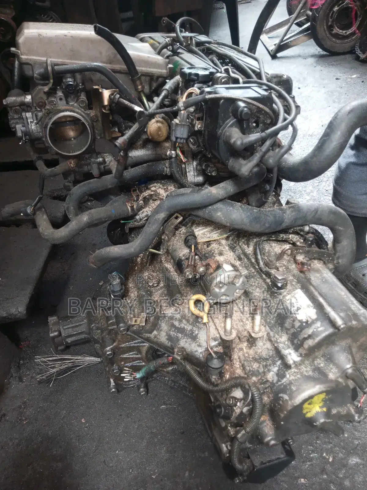 Engine Honda Cr-v With Automatic Gearbox 4+4 Sensor 98 to 2000