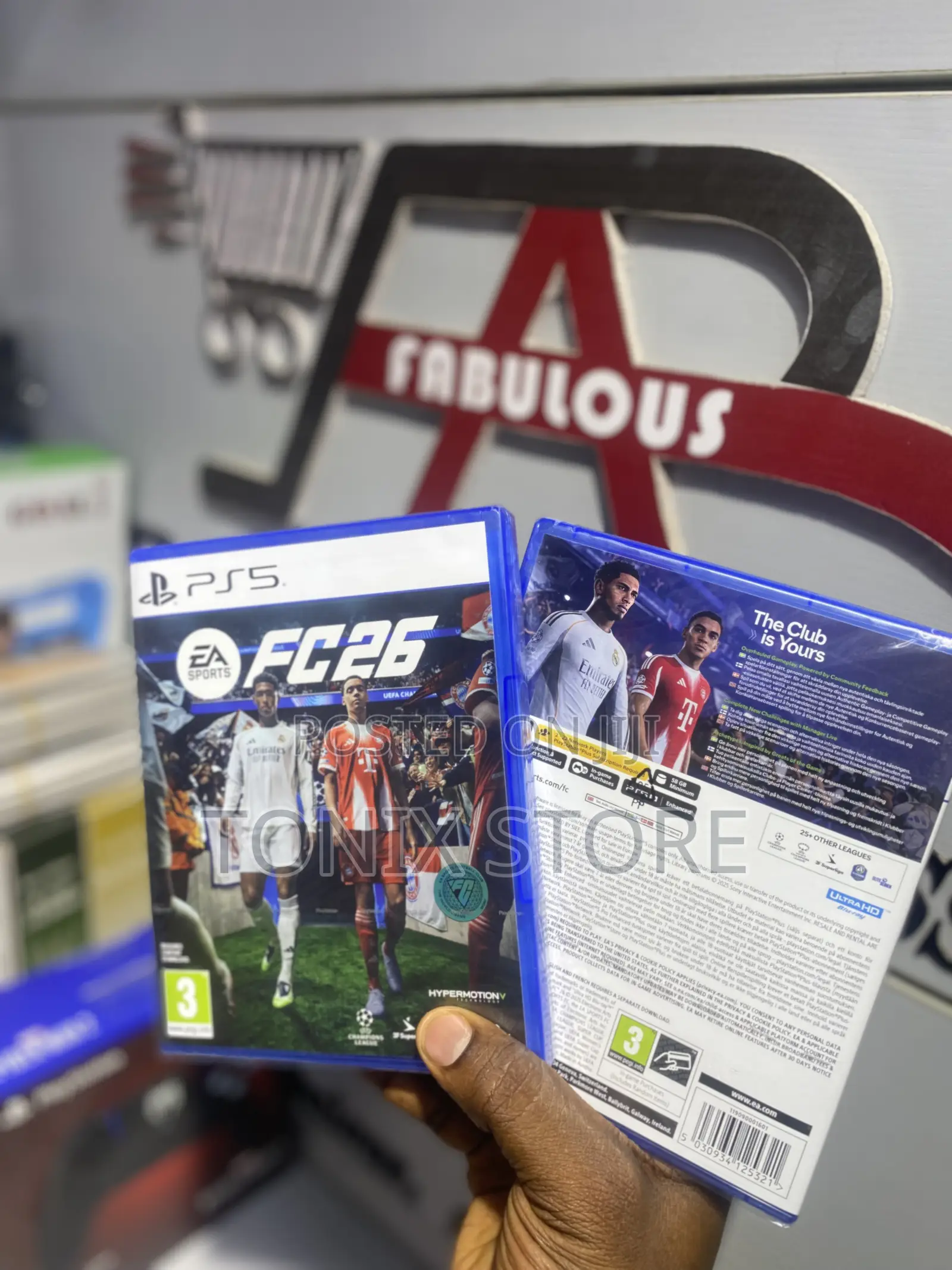 Ps5 Fc26 Disc Game