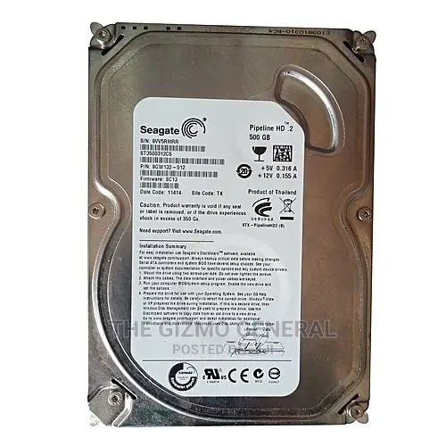 Seagate 500GB Internal Hard Drive