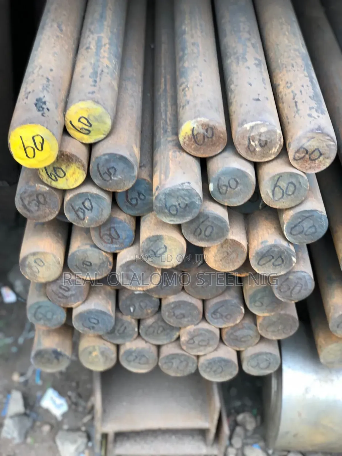 60mm Rod Mild Steel