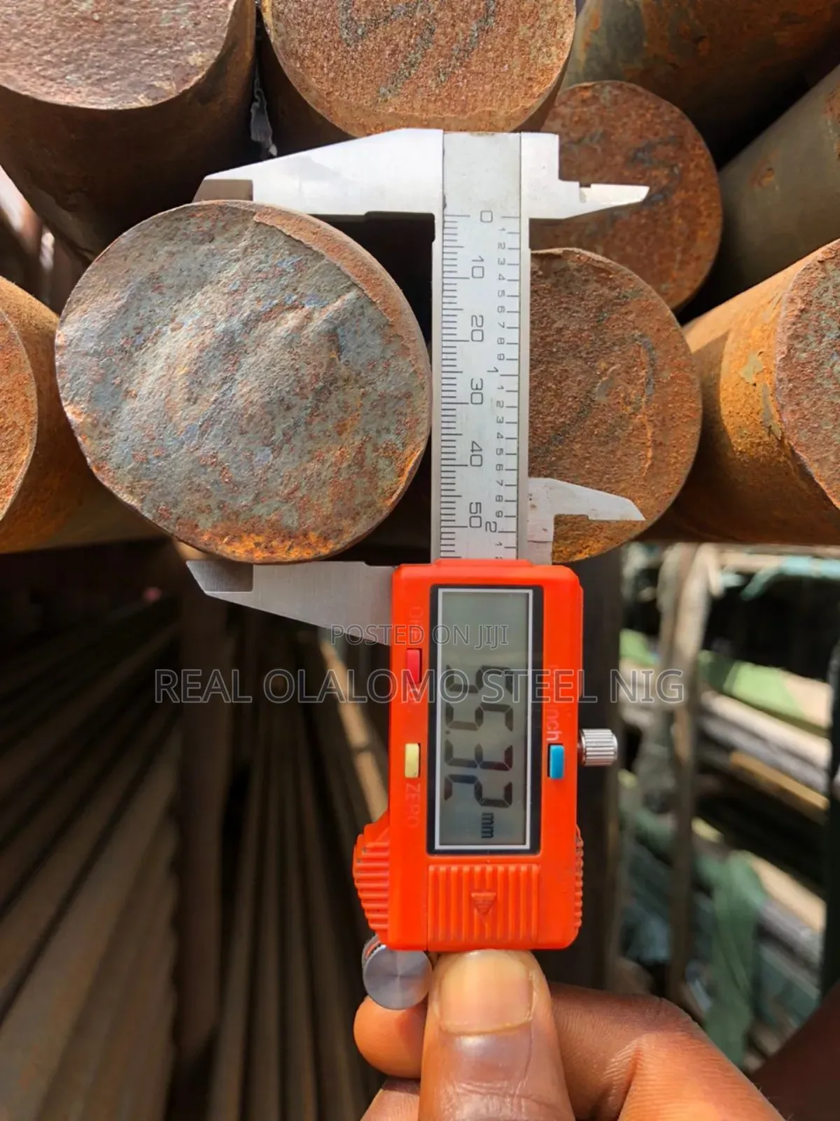 55mm Steel Rod Plain