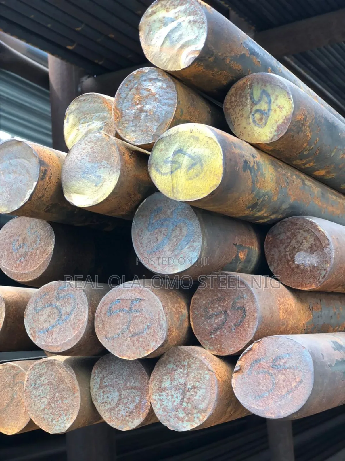 55mm Steel Rod Plain