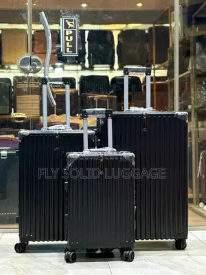 Quality Solid Set Of 3 Box Luxury Traveling Aluminum Luggage Box