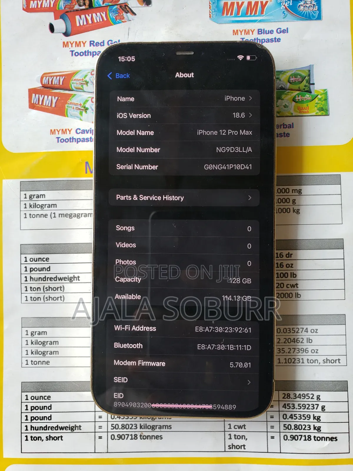 Apple iPhone 12 Pro Max 128 GB