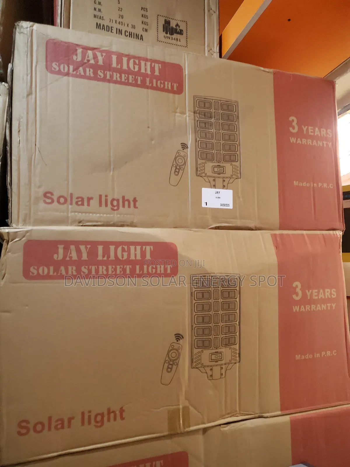 4000watt Jay Solar Street Light