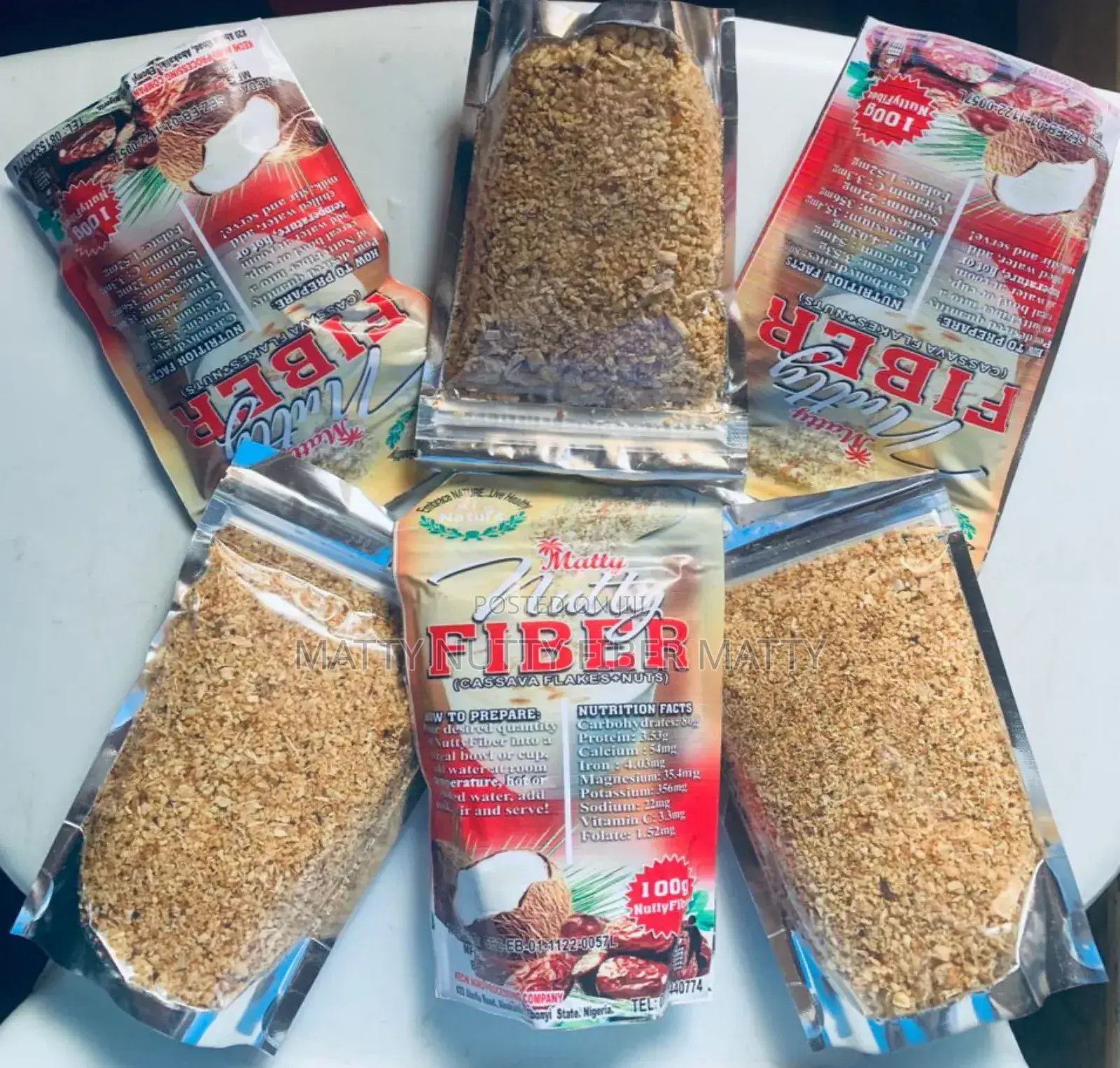 Cassava Flakes
