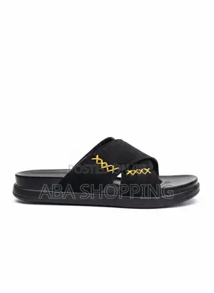 Designer Men’S Cross Palm Slippers