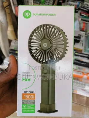 1500wax Dp Rechargeable Fan With Battery Capacity Of 1500wax