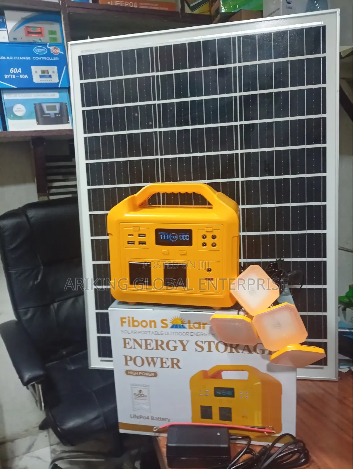 Solar Power Supply Storage System