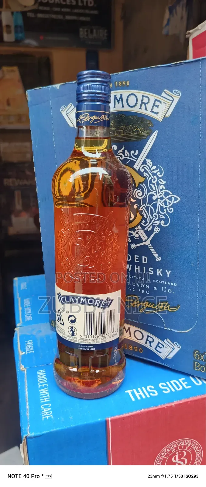 Claymore Whiskey